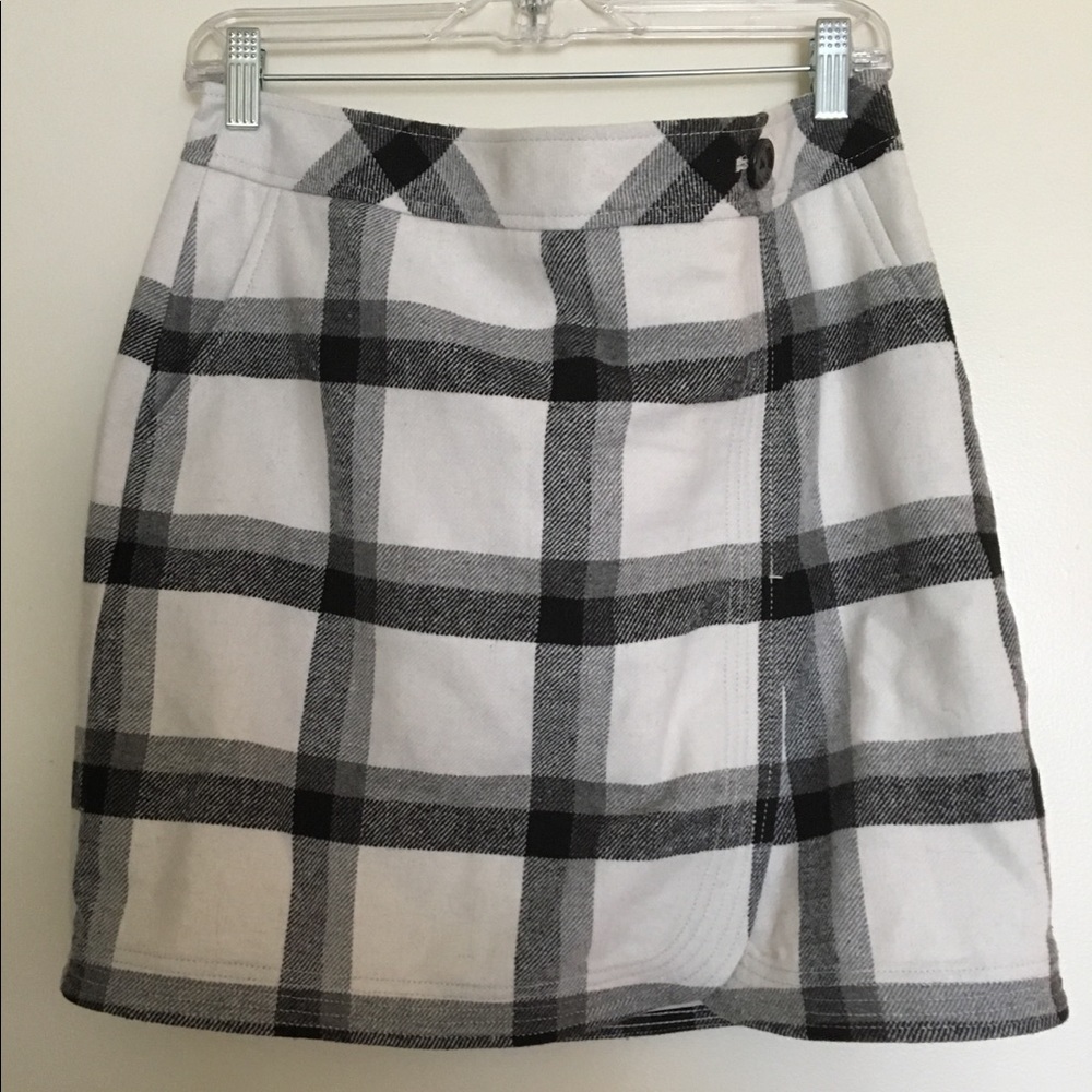 Loft Plaid Skirt